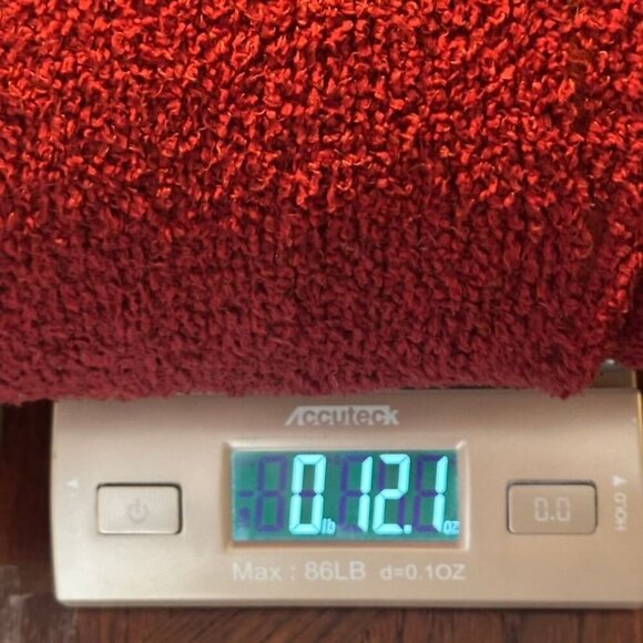 Burgundy Red Fuzzy Teddy Vest Womens L Zip Front Soft Pockets Cozy Outdoor Soft - Picture 8 of 9